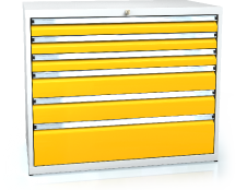 Drawer cabinet 840 x 1014 x 600 - 6x drawers